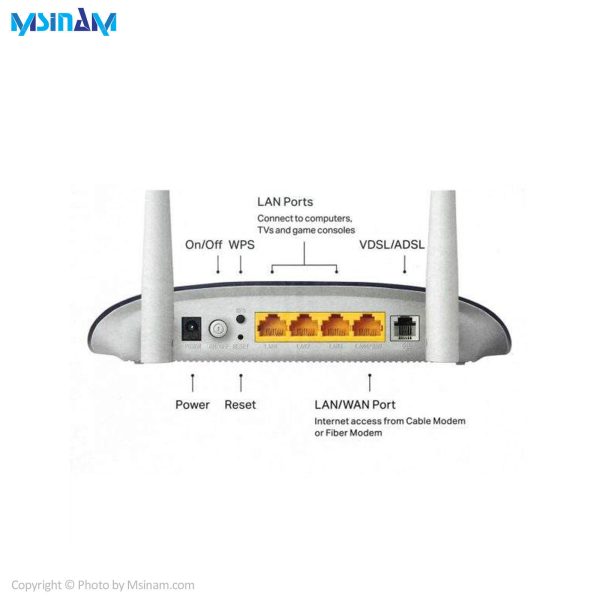 مودم روتر VDSL/ADSL مدل TD W9960 v1.20