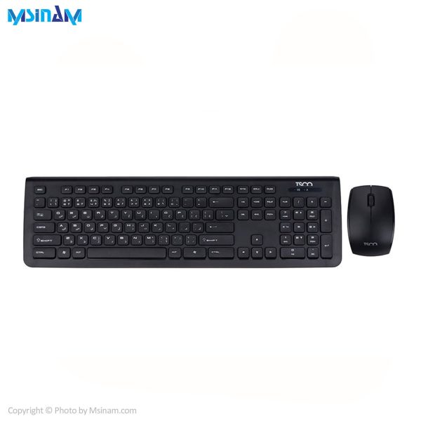کیبورد و ماوس بی سیم تسکو TKM 7018